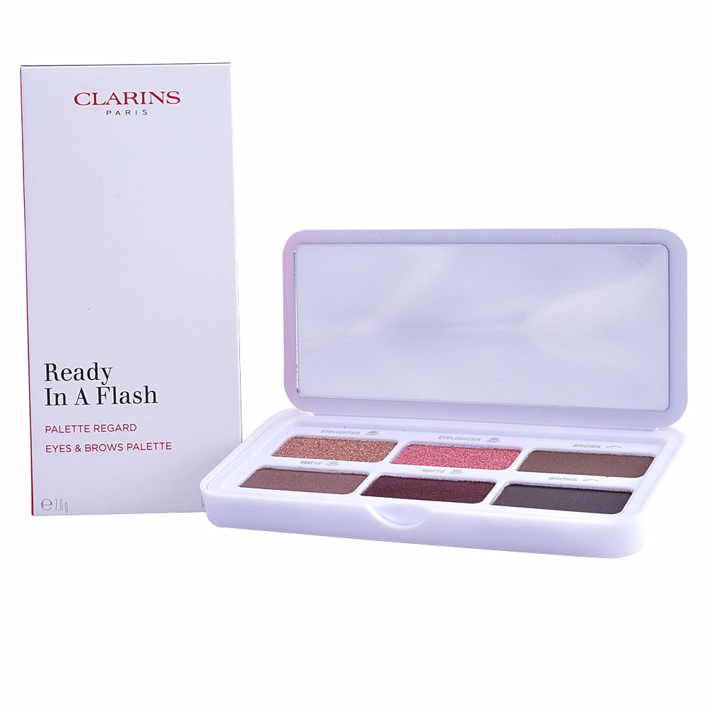 Clarins READY IN A FLASH eyes & brow palette