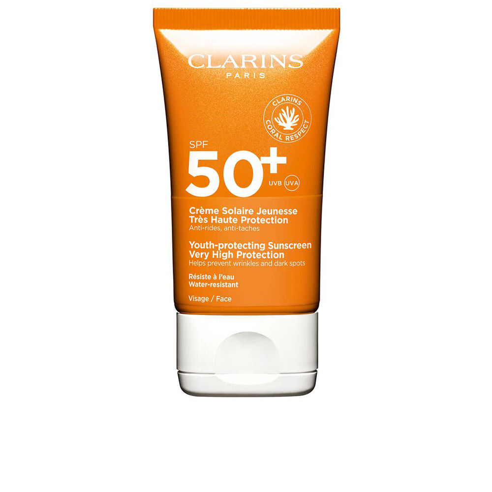 Clarins SOLAIRE crème toucher sec SPF50