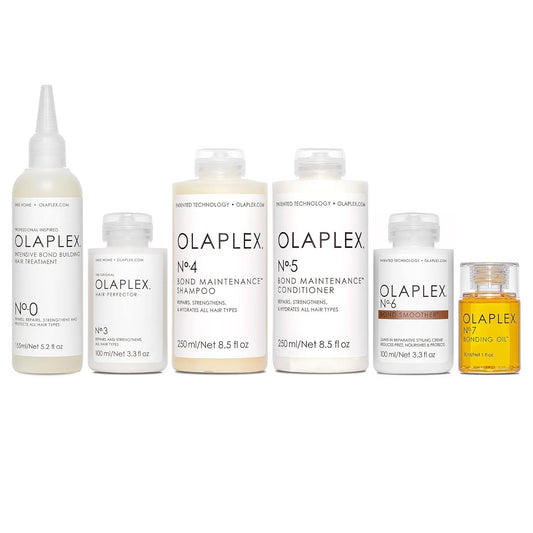 Olaplex Complete Hair Repair System  N°0  N°3  N°3  N°4  N°5  N°6  N°7