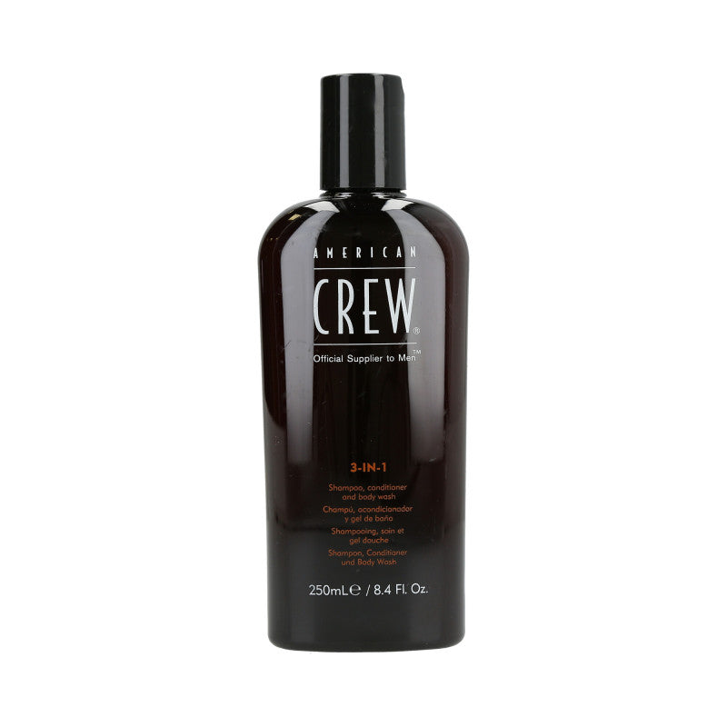 AMERICAN CREW CLASSIC 3W1 SZAMPON ODŻYWKA I ŻEL POD PRYSZNIC 250 ML