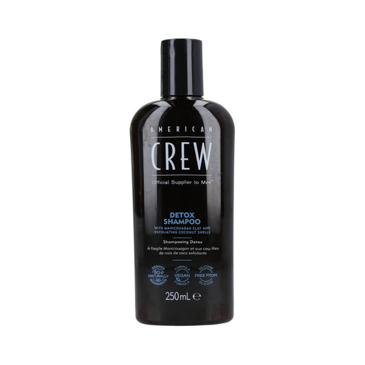 AMERICAN CREW DETOX SZAMPON OCZYSZCZAJĄCY Z PEELINGIEM 250 ML